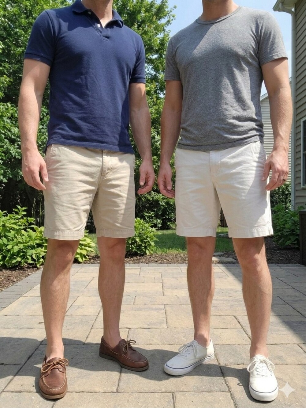 🔥 2 Pairs Men’s J Crew Shorts Khaki 33 X 9 Khaki & Stone Chino